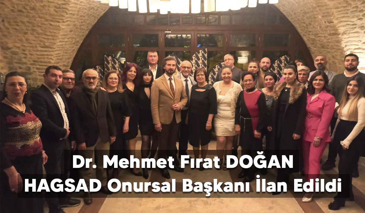 Aquapick ceo'su Dr. Mehmet Fırat DOĞAN, Antakya Gastronomi Derneğinin Onursal Başkanlığına Seçildi.