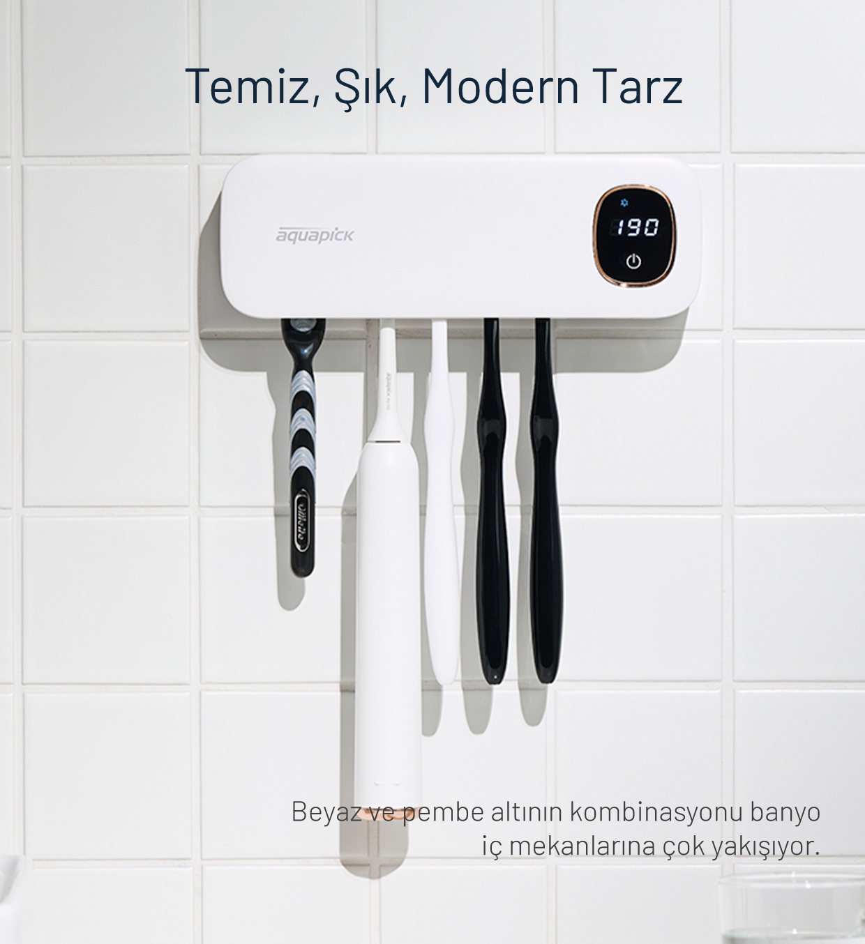 AQ-95 Diş Fırçası Sterilizatörü | Ön Sipariş Kampanyası - Görsel 2